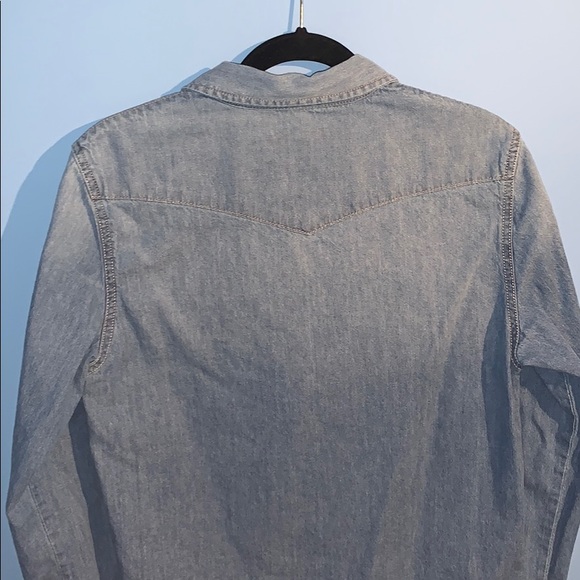 Denim Button Down Shirt - Picture 5 of 5